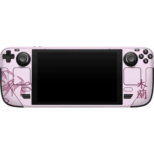Disney Mulan Character Art Steam Deck Handheld Gaming Computer Skin
